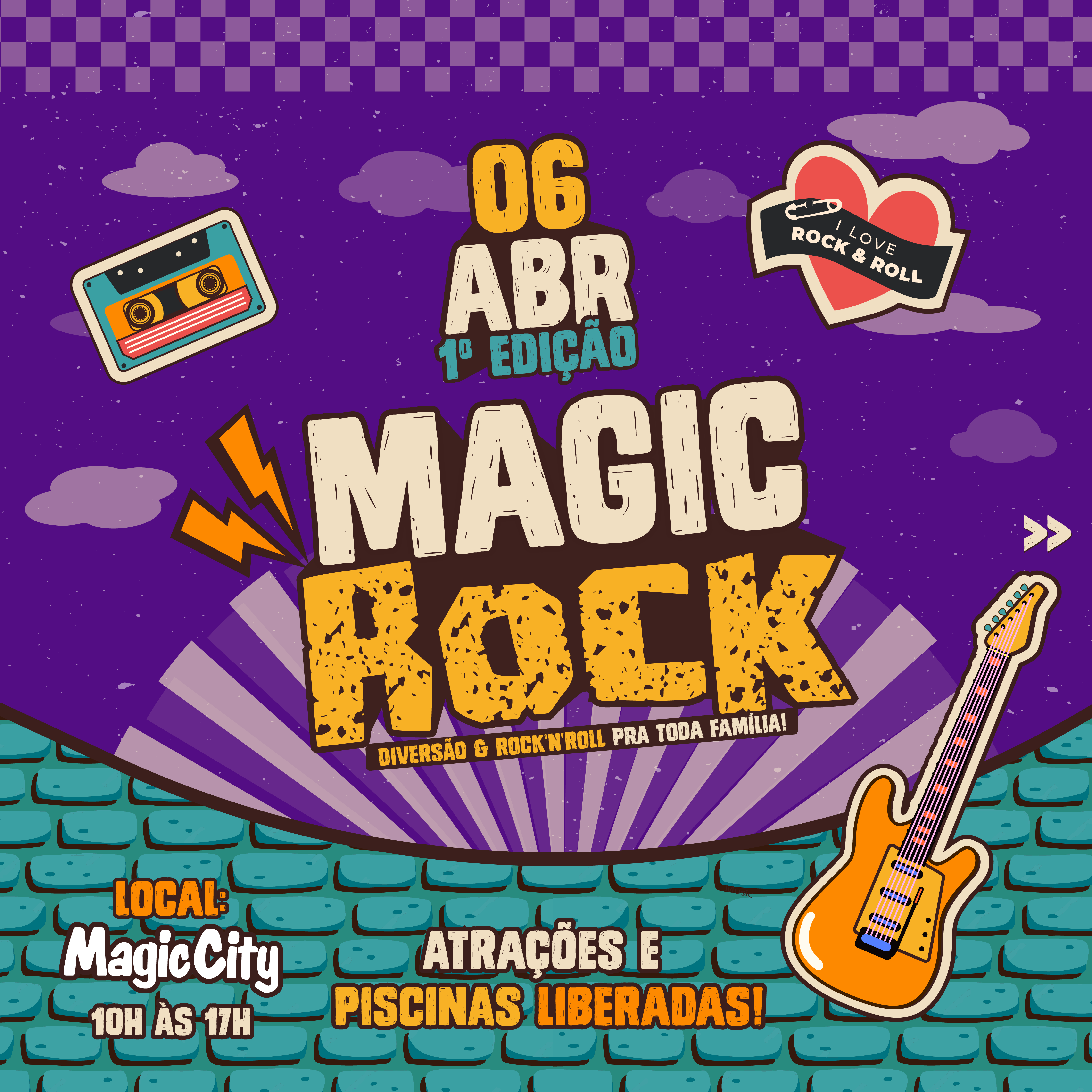 Magic Rock: O Primeiro Evento de Rock’n’Roll no Magic City!