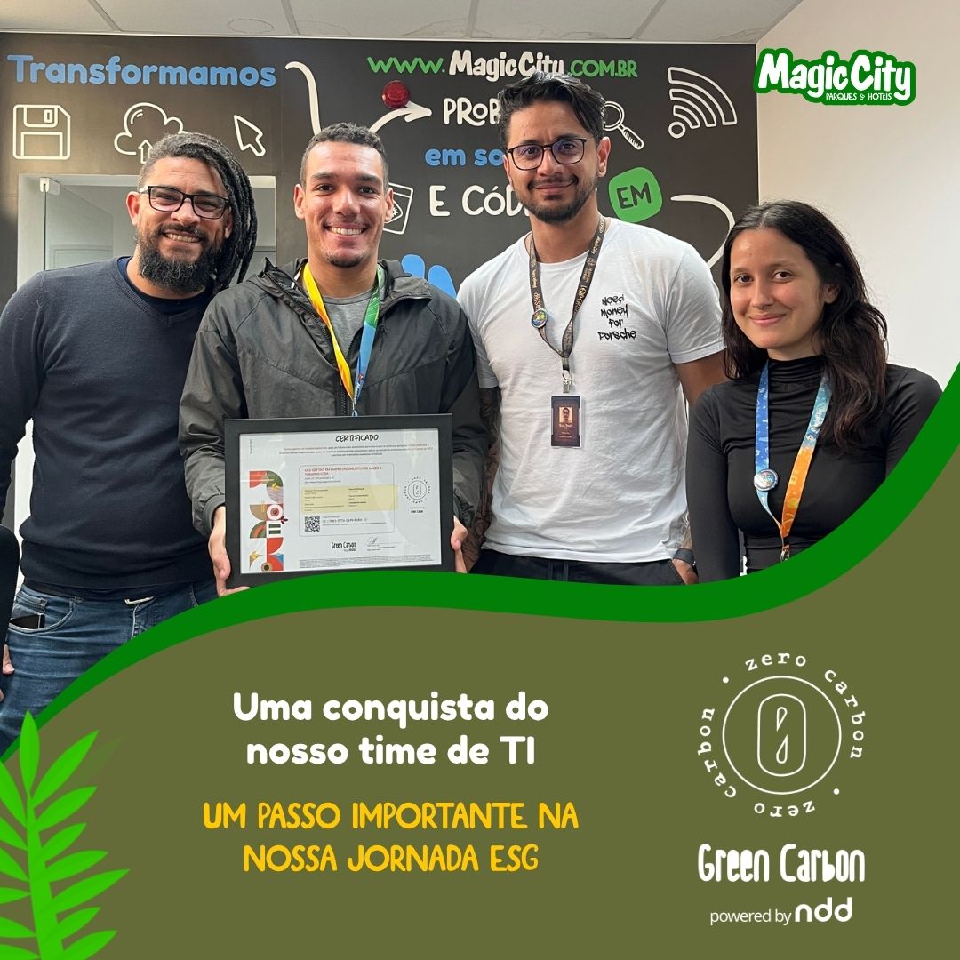 Conquista da certificação Zero Carbon